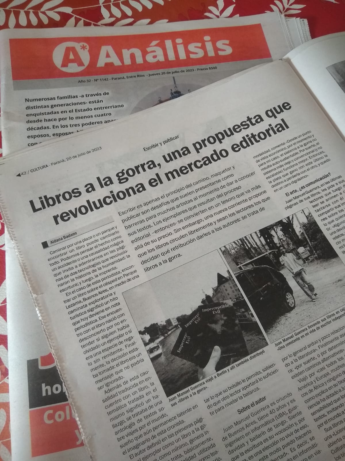 Revista Análisis Digital. 20 de julio de 2023.